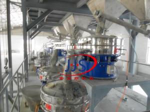 振動(dòng)篩在碳酸鈣漿料使用現(xiàn)場(chǎng)！